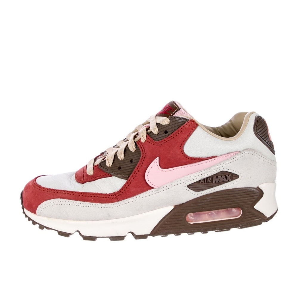 Nike Women’s Air Max Sneakers in Red, Pink, Brown, and White